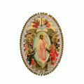 Подвеска для вышивания бисером Нова Слобода "Воскресение Христово"